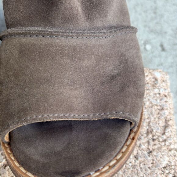 Ugg Valencia Brown peep toe - Picture 5 of 11